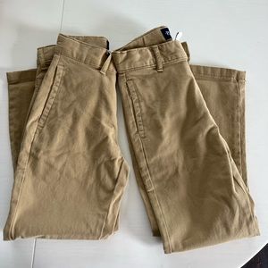 The Children’s Place, size 5 slim, uniform khaki pants (2-pack)